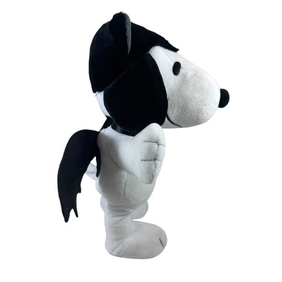 Snoopy Peanuts Animated Gemmy Halloween Vampire Plush Spooky Music Side Stepper - Picture 3 of 9